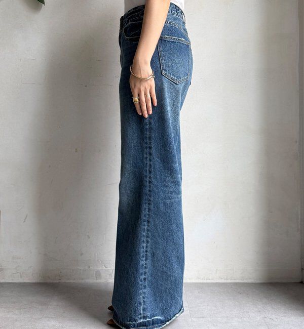  「ルーズフレアデニム」|デニム|