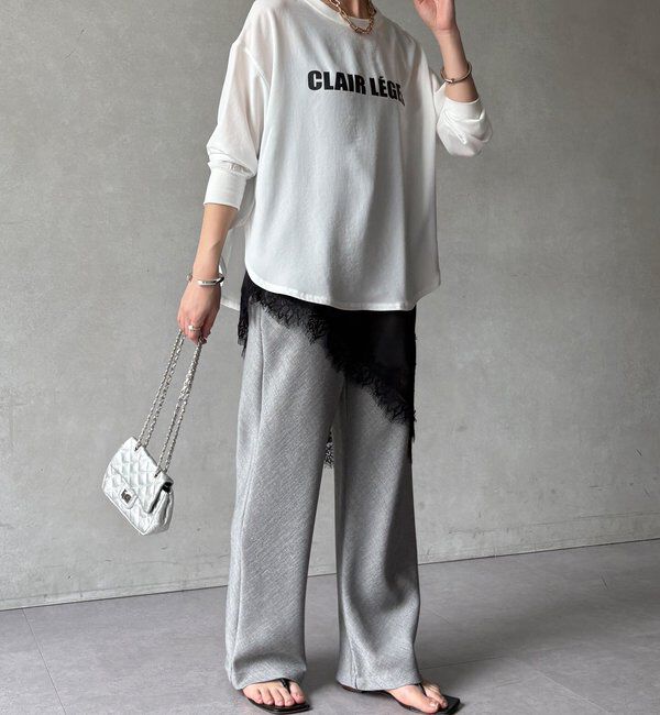  「アシメレースキャミ」|シャツ・ブラウス|