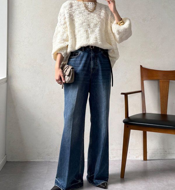  「ローゲージニット」|ニット・セーター|