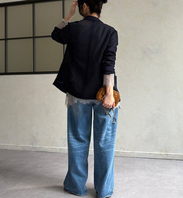  「ヘムレースロンTEE」|Tシャツ・カットソー|