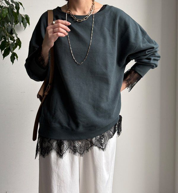  「ヘムレースロンTEE」|Tシャツ・カットソー|