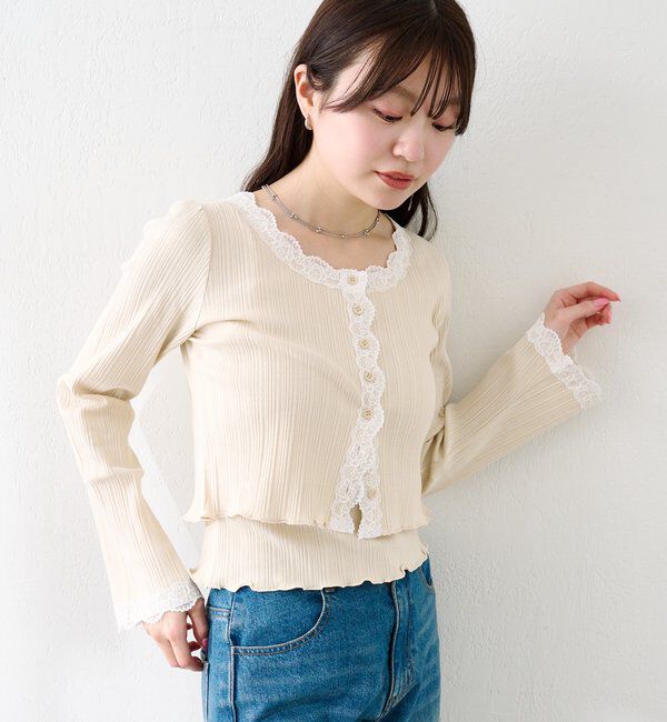  「レースアンサンブルSET」|Tシャツ・カットソー|