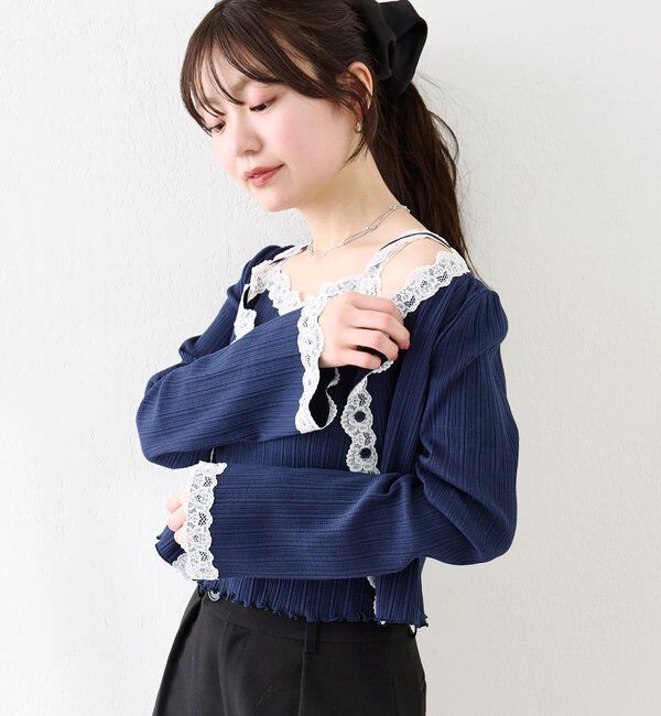  「レースアンサンブルSET」|Tシャツ・カットソー|