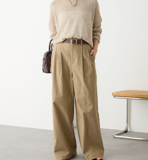  「メランジルーズニット」|ニット・セーター|