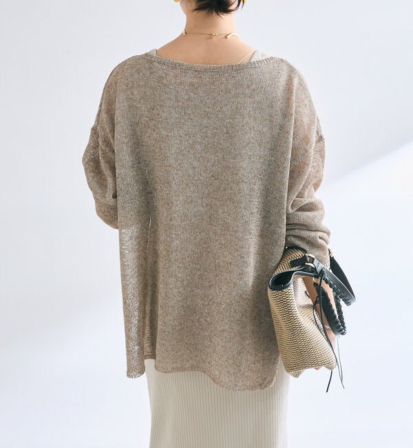  「メランジルーズニット」|ニット・セーター|