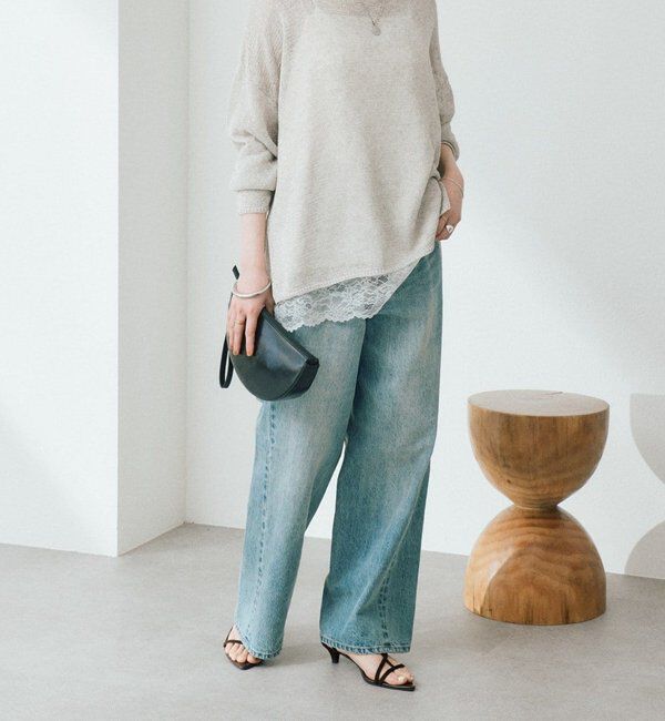  「メランジルーズニット」|ニット・セーター|