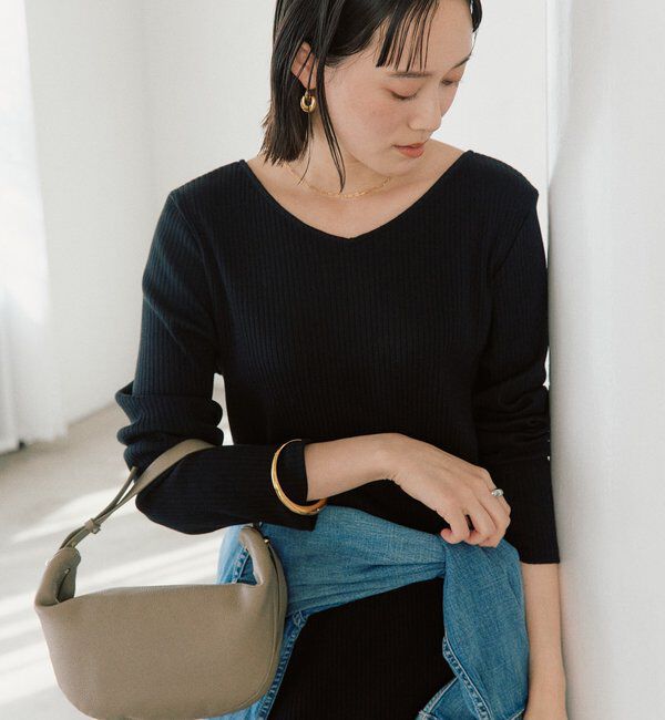  「【全骨格細見え】NEW2WAYロングリブワンピース」|ワンピース|