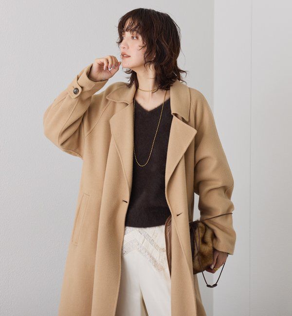  「【軽い着心地】リバーロングトレンチ」|その他|