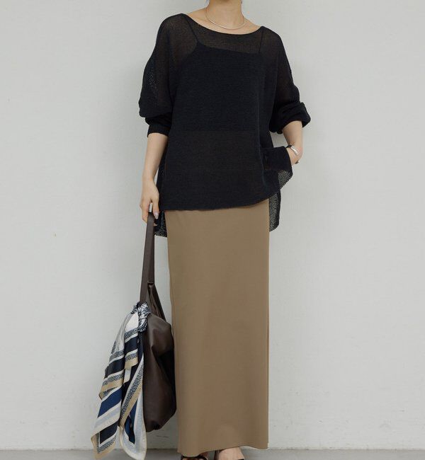  「【新色登場！】【3サイズ展開】ストレッチマキシタイトスカート2」|スカート|