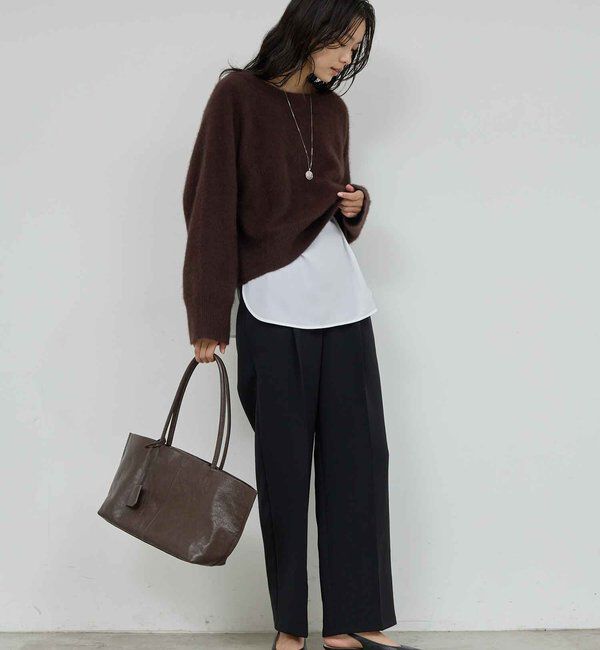  「ラウンドブラウスTee」|シャツ・ブラウス|