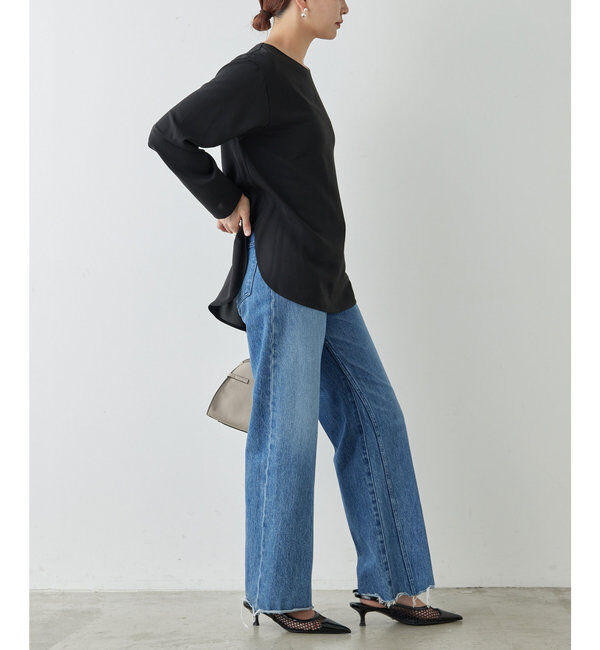  「ラウンドブラウスTee」|シャツ・ブラウス|