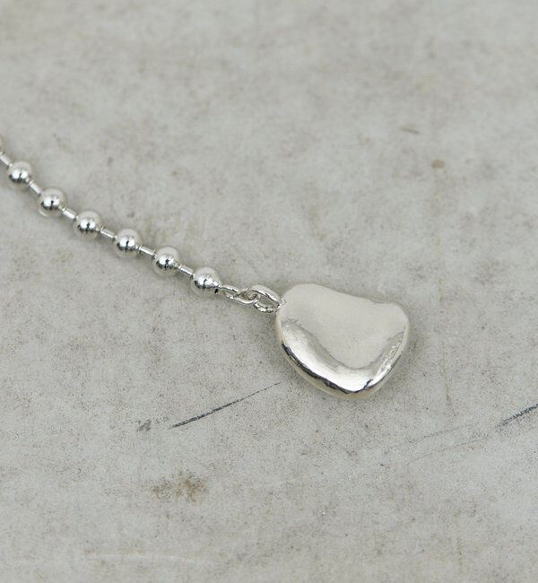  「ボールチェーンフックネックレス」|リング|