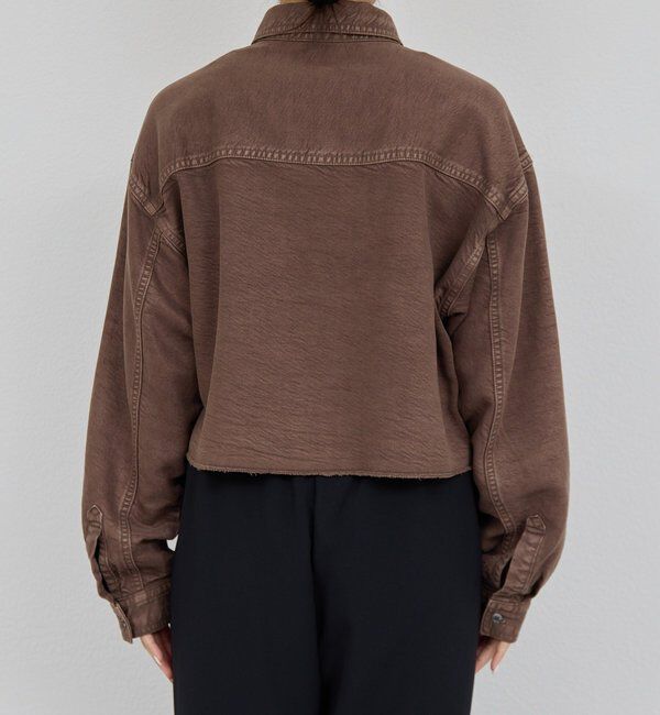  「【セットアップ対応】リヨセルショートシャツ」|シャツ・ブラウス|