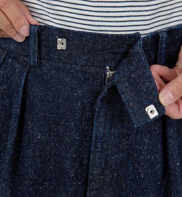  「【PEAS】ネップデニム」|デニム|