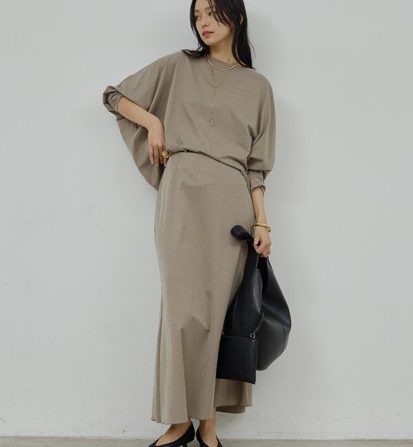  「【セットアップ対応】キュプラジャージードルマンプルオーバー」|Tシャツ・カットソー|