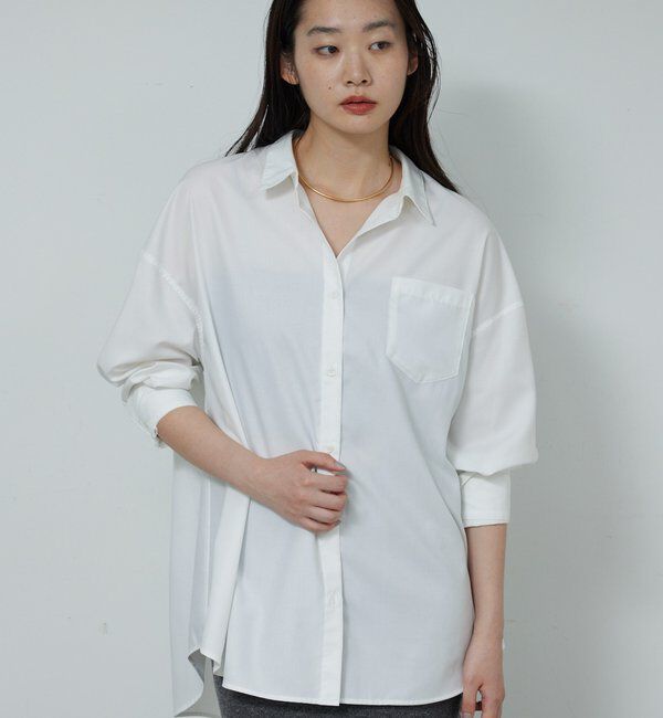  「【2way 】オーバーシャツ」|シャツ・ブラウス|