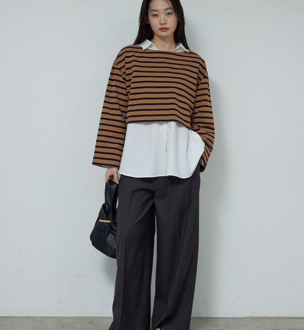  「【2way 】オーバーシャツ」|シャツ・ブラウス|