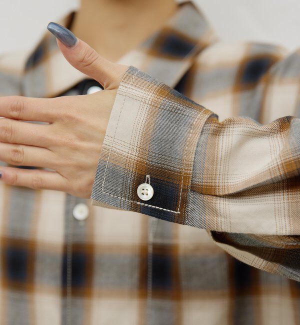  「オンブレチェックシャツ」|シャツ・ブラウス|