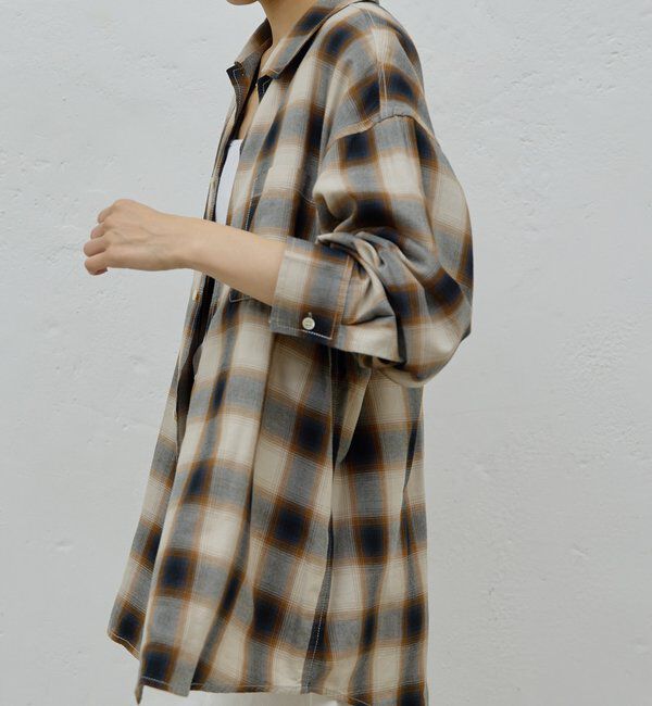  「オンブレチェックシャツ」|シャツ・ブラウス|
