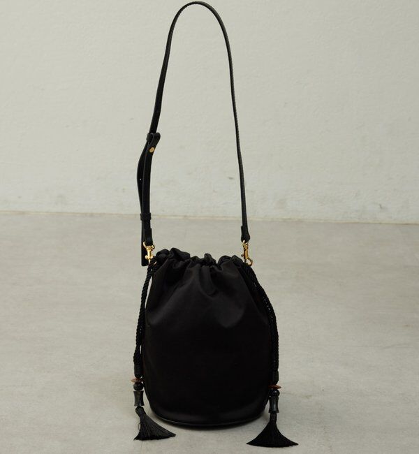  「【2.718】タッセルドローストリングバッグ」|トートバッグ|