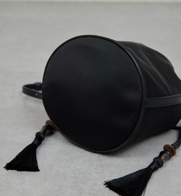  「【2.718】タッセルドローストリングバッグ」|トートバッグ|