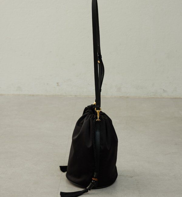  「【2.718】タッセルドローストリングバッグ」|トートバッグ|