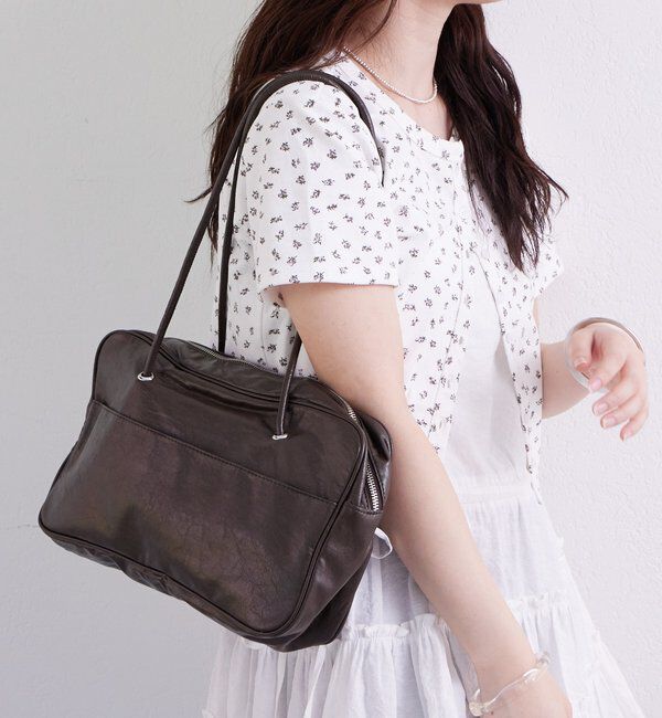  「スクエアショルダーBAG」|トートバッグ|