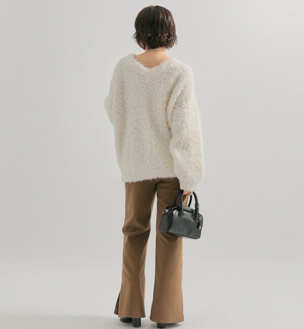  「細身フレアパンツ」|チノ|