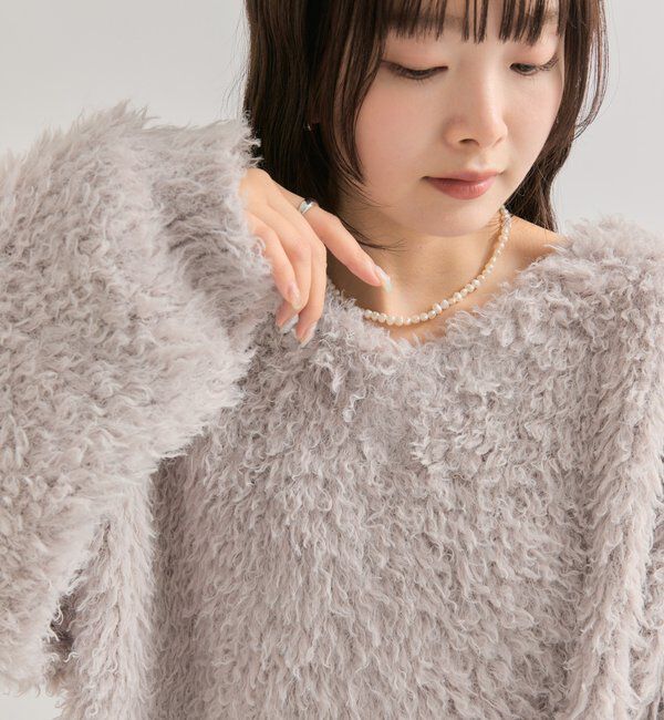  「ループボタン カーディガン」|カーディガン|