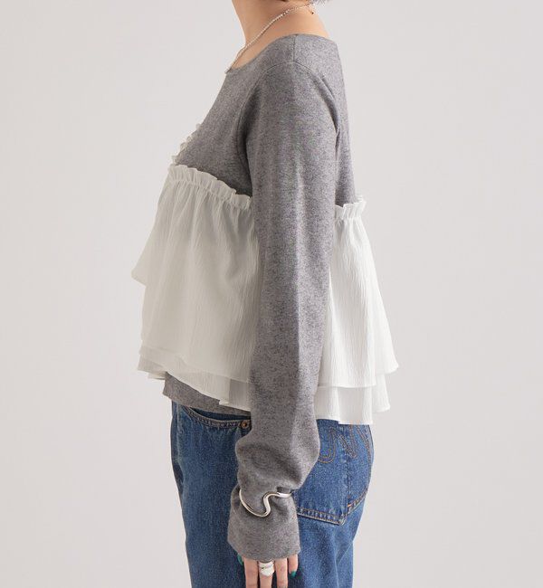  「ビスチェドッキングニット」|ニット・セーター|