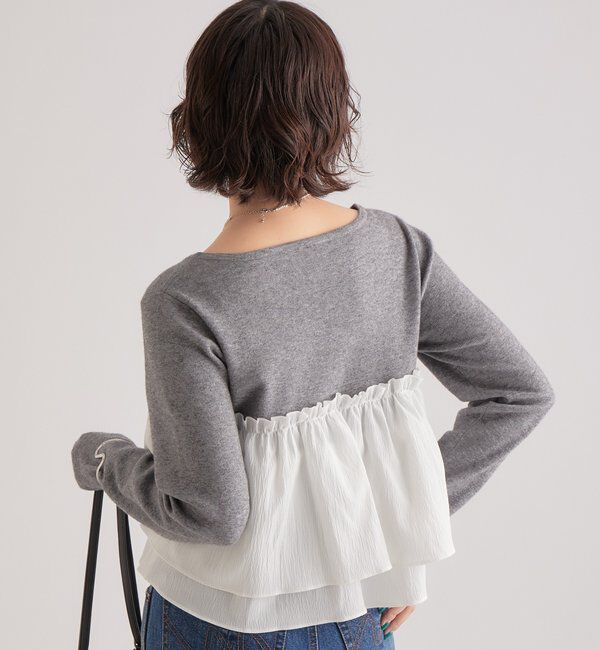  「ビスチェドッキングニット」|ニット・セーター|