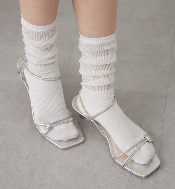  「シアーカラーソックス」|ソックス|