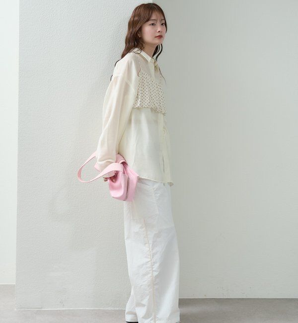 「シアーシャツビスチェSET」|シャツ・ブラウス|
