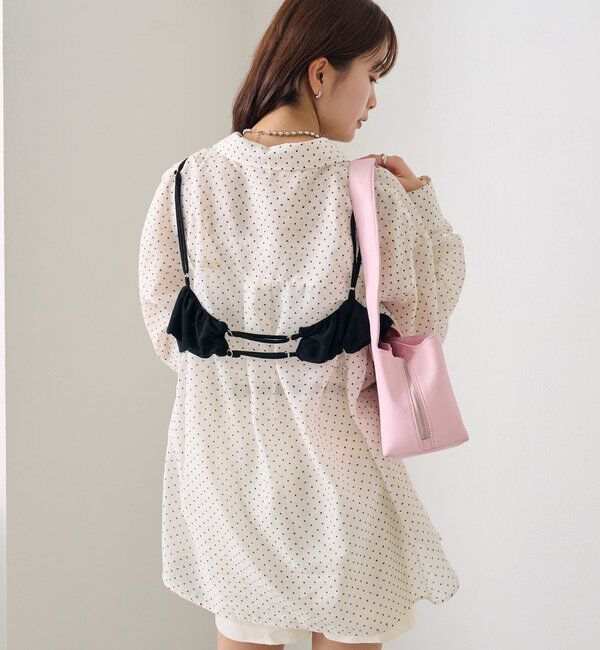  「シアーシャツビスチェSET」|シャツ・ブラウス|