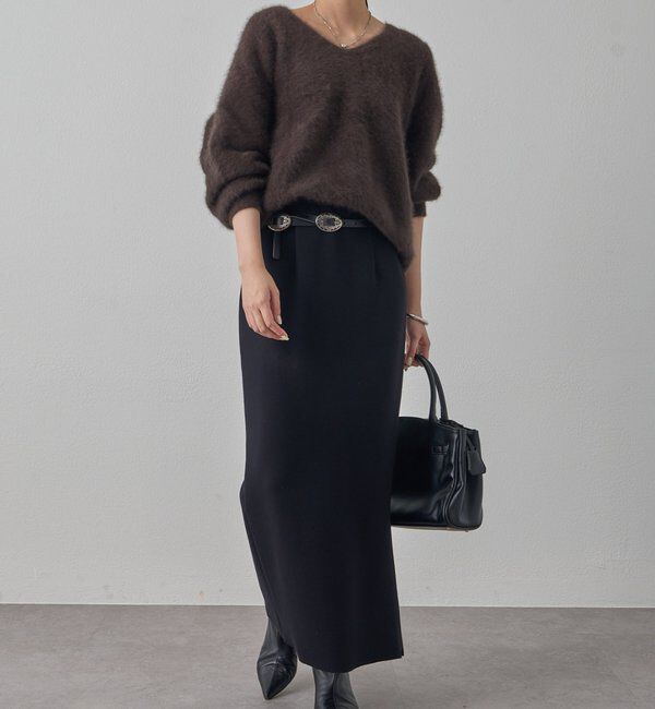  「FURカシミヤVニット」|ニット・セーター|