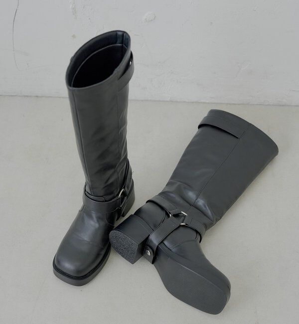  「2wayロング丈エンジニアブーツ」|ロングブーツ|