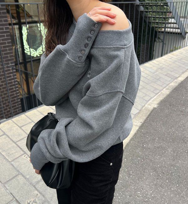  「1ポイントボンディングスウェット」|Tシャツ・カットソー|