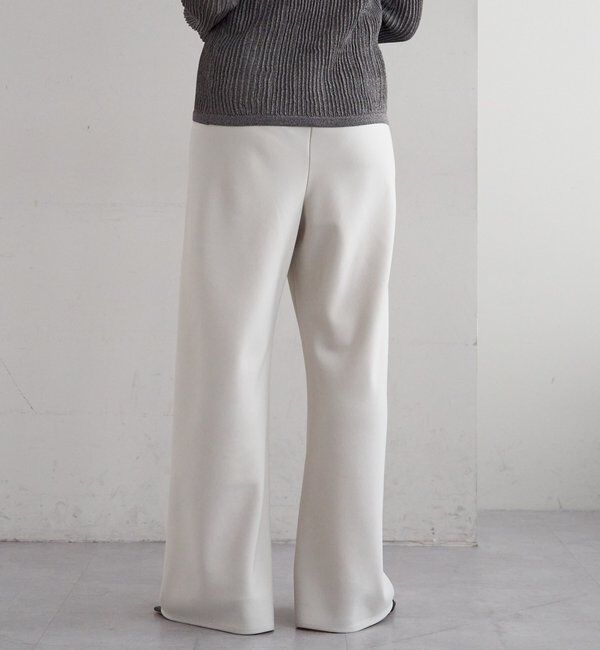  「ダブルクロスワイドパンツ」|チノ|