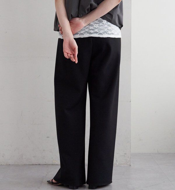  「ダブルクロスワイドパンツ」|チノ|