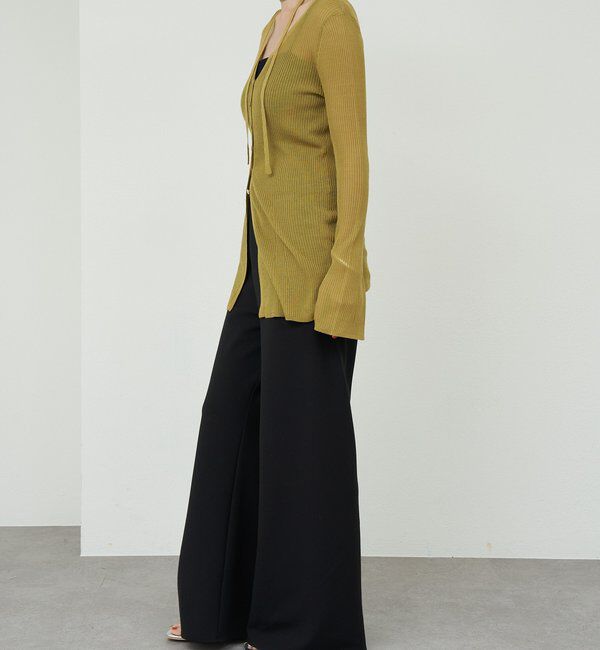  「ダブルクロスワイドパンツ」|チノ|