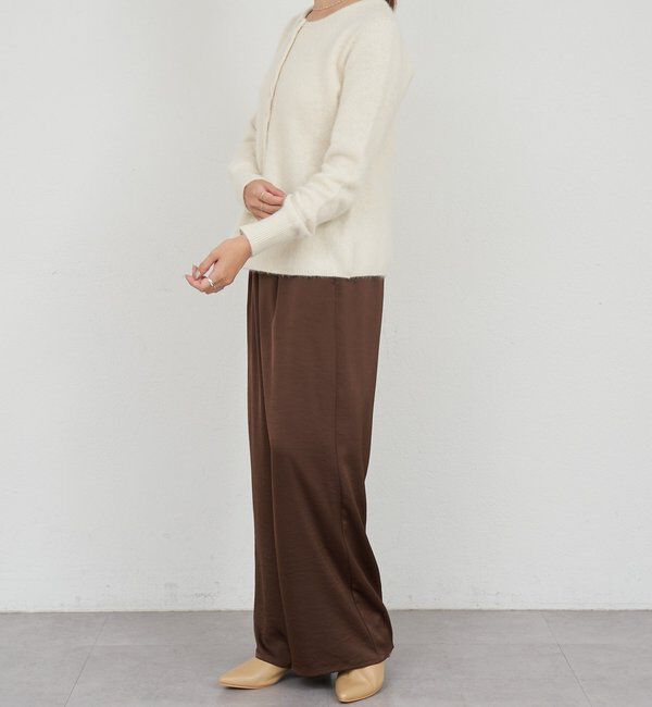  「ラクーンペプラムカーディガン」|カーディガン|