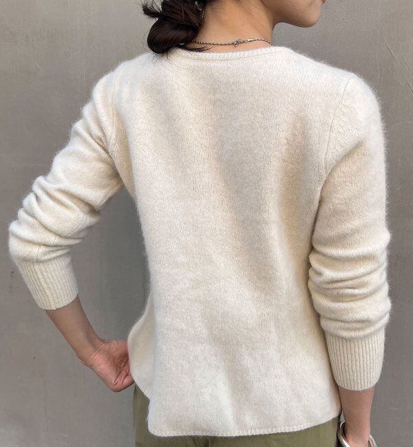  「ラクーンペプラムカーディガン」|カーディガン|