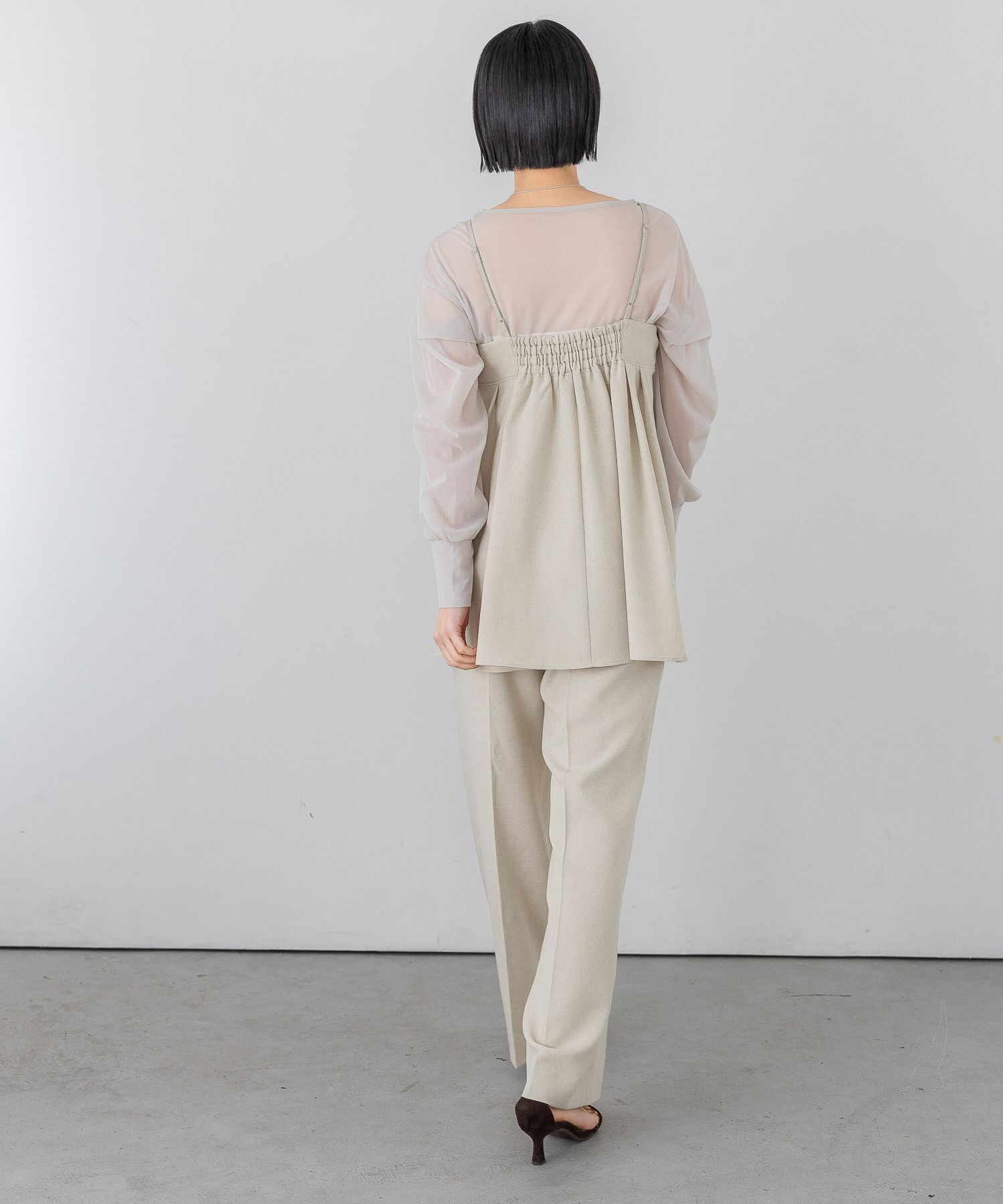 A part by 「リネンライクキャミソール」|キャミソール|