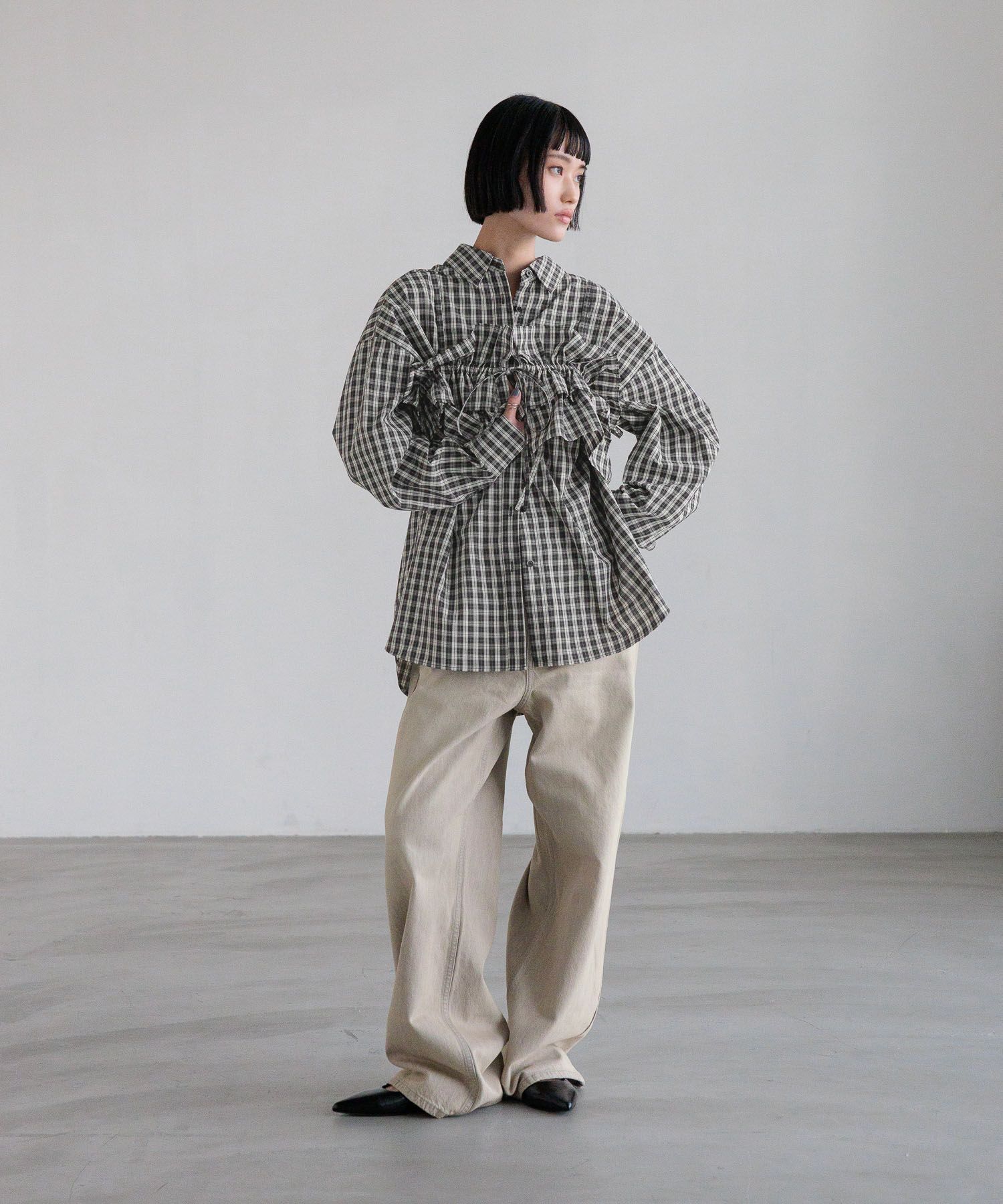 LOWRYS FARM「チェックBIGシャツ」|シャツ・ブラウス|