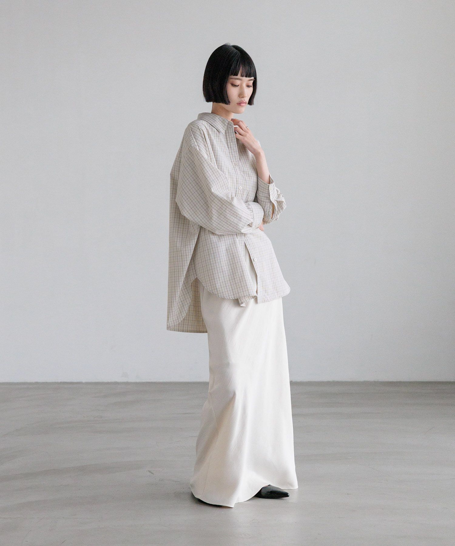 LOWRYS FARM「チェックBIGシャツ」|シャツ・ブラウス|