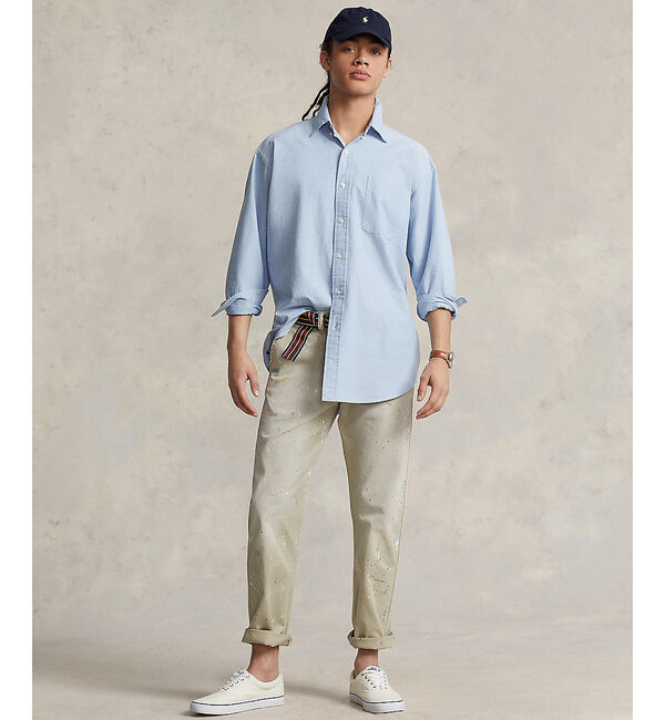 ABAHOUSE「【POLO RALRHLAUREN】オーバーサイズ オックスフォードシャツ」|シャツ・ブラウス|