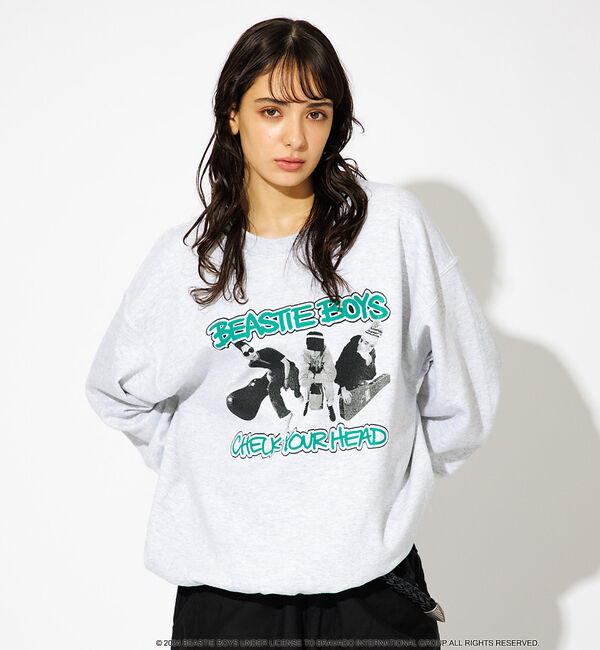ABAHOUSE「【GOOD ROCK SPEED】ROCK CREW SWEAT/Michael」|スウェット・ジャージ|グレー