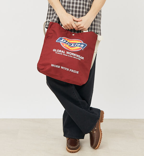 ABAHOUSE「【DICKIES/ディッキーズ】LOGO PRINT 2WAY SHOULDER」|ショルダー・メッセンジャー|