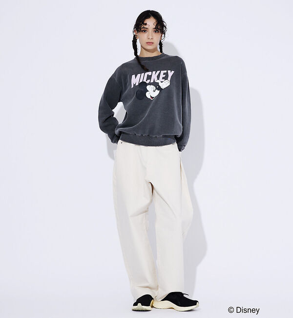 ABAHOUSE「【GOOD ROCK SPEED/グッドロックスピード】MICKEY MOUSE」|スウェット・ジャージ|