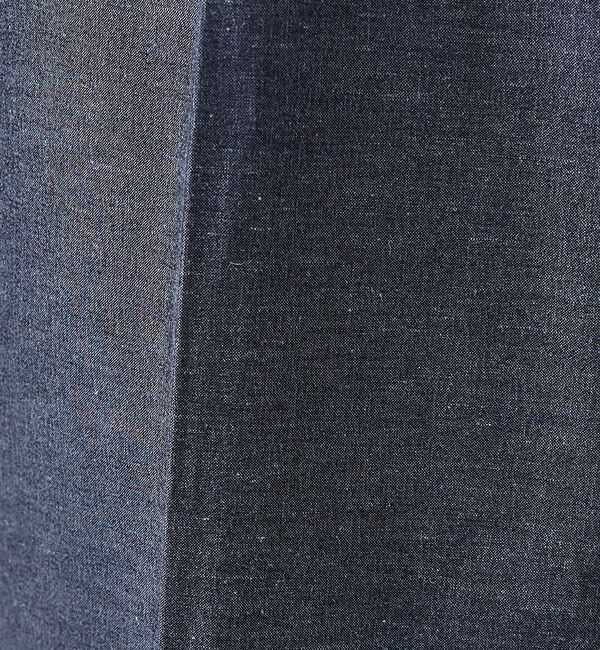 ABAHOUSE「【セットアップ対応】スーパーストレッチ リネンイージースラックス」|スラックス|